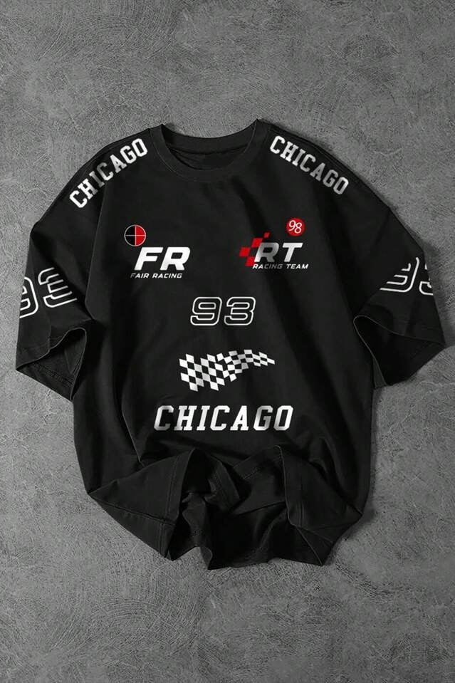 BLACK F1 RACING T-SHIRT