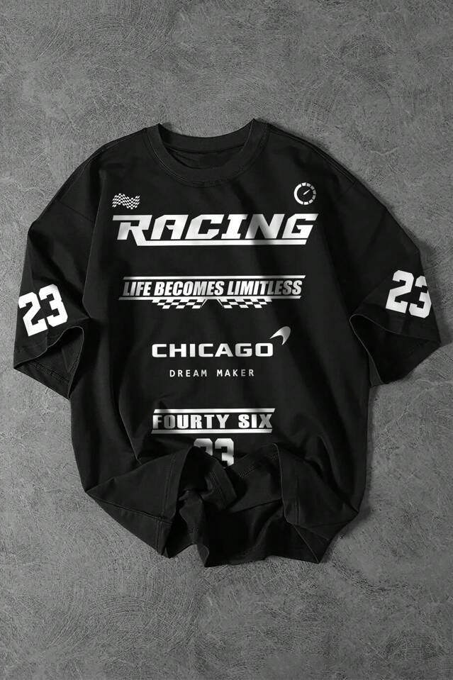 BLACK F1 RACING T-SHIRT