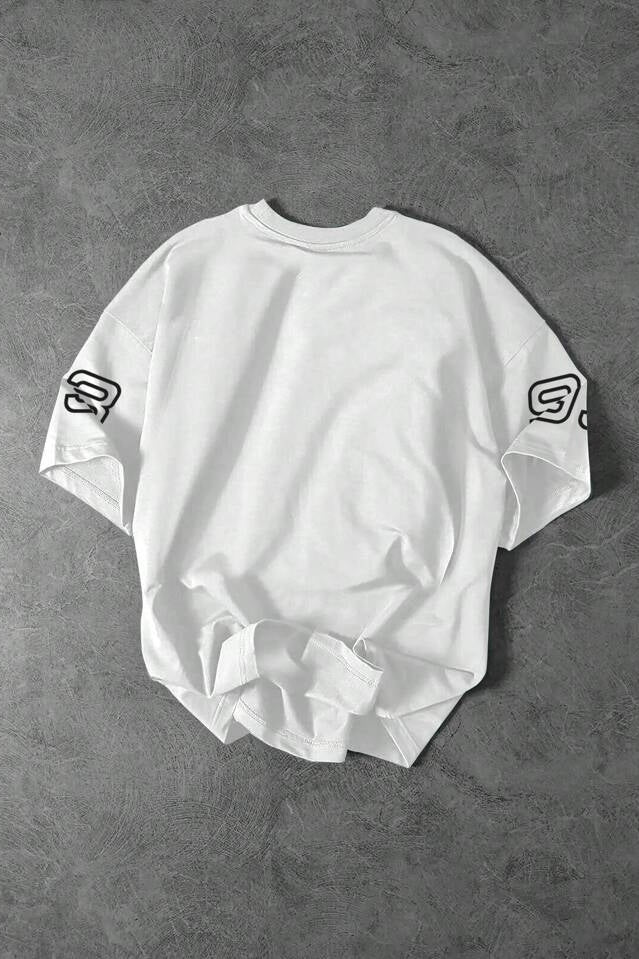 WHITE F1 RACING T-SHIRT