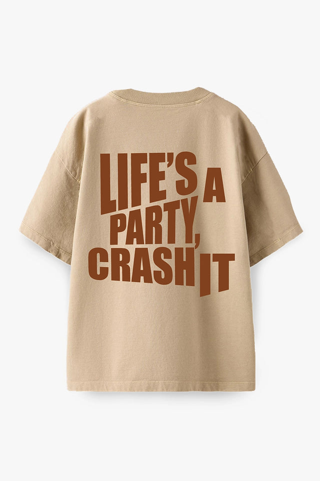 CRASH IT OVERSIZED T-SHIRT