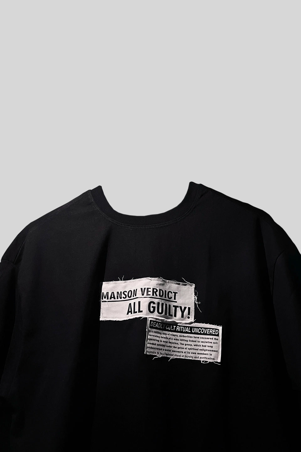 CULT PATCHWORK T-SHIRT