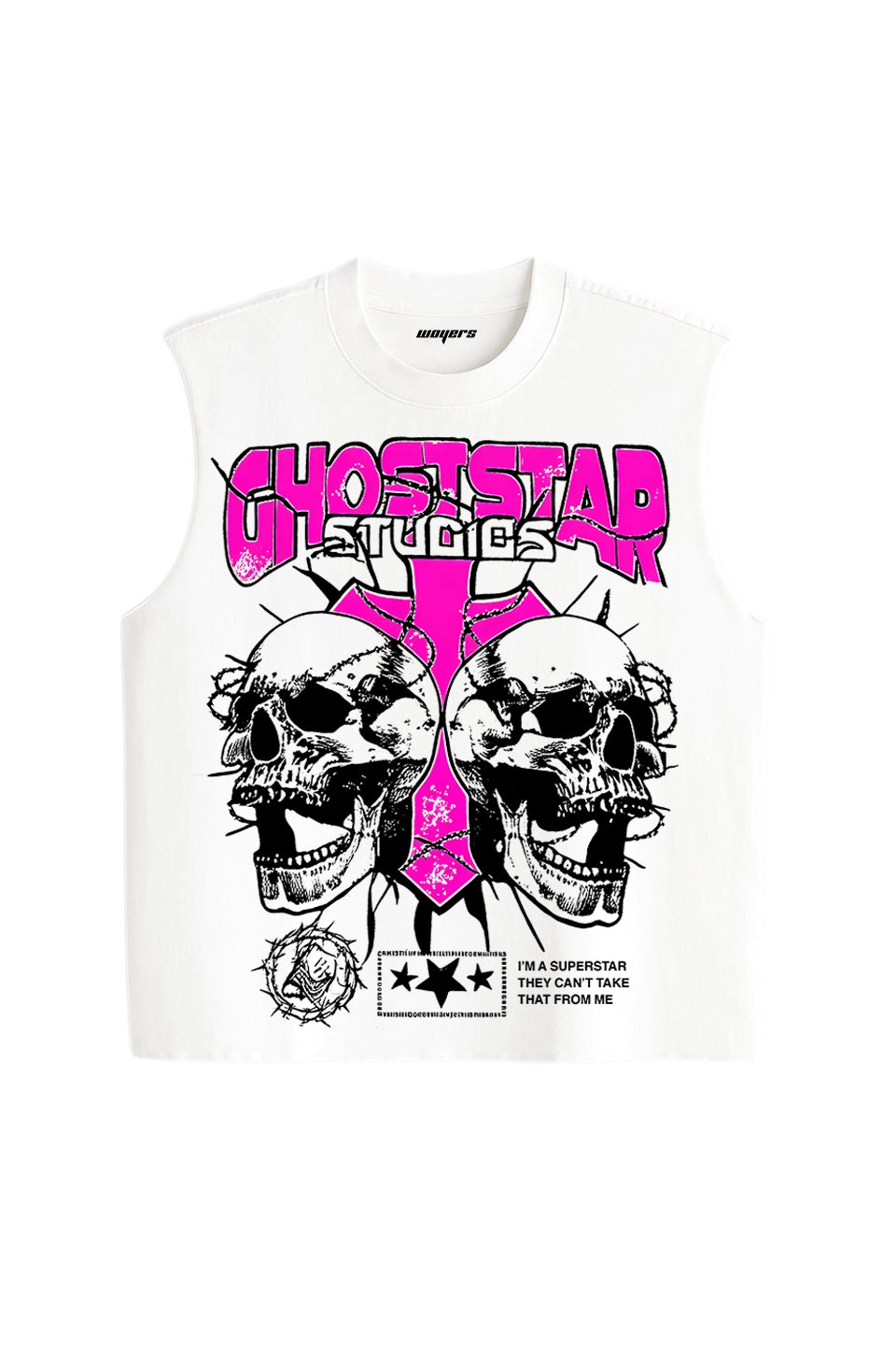 GHOSTSTAR CROPPED TANK VEST
