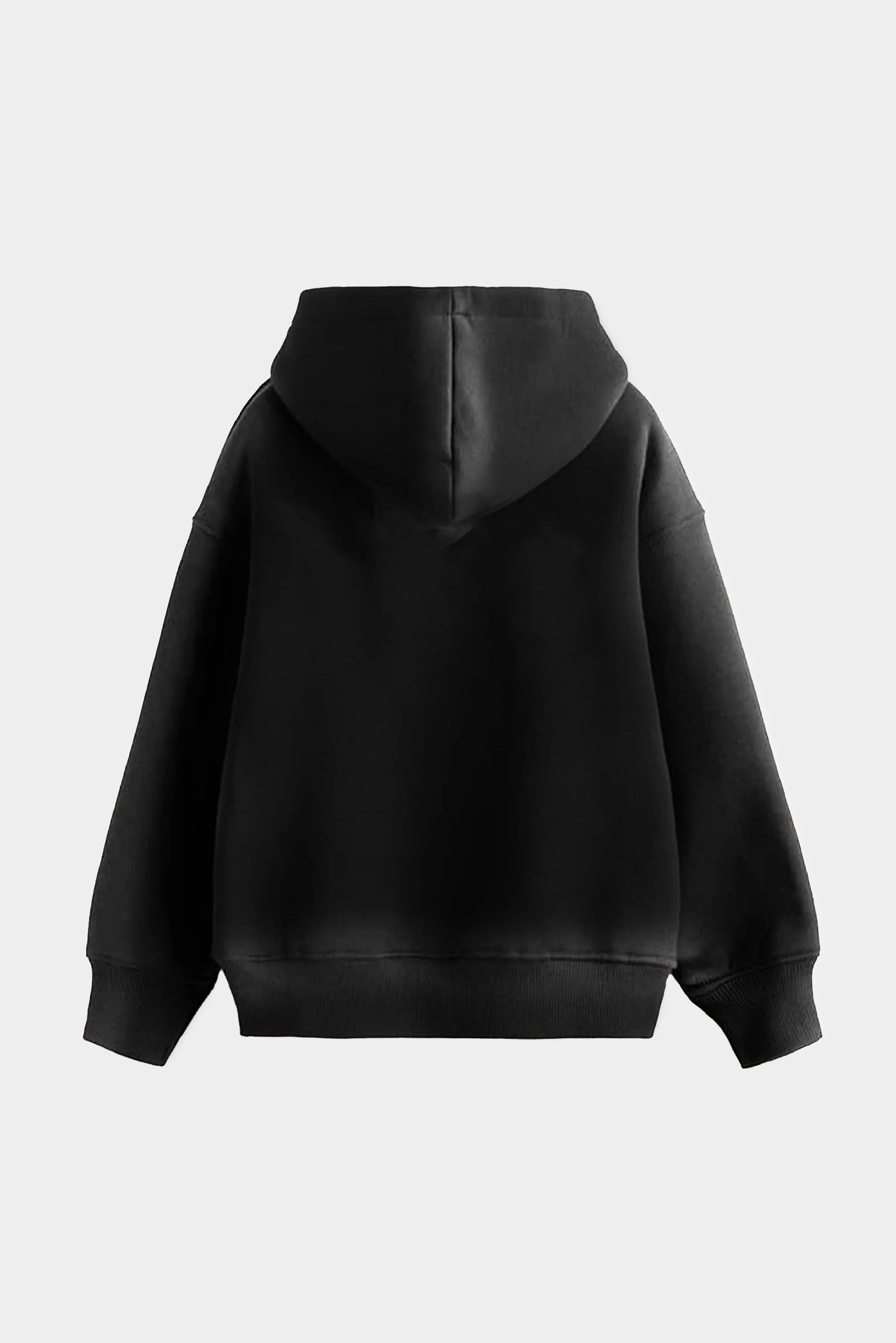 GREY SPRAY PAINTED OVERSIZED HOODIE