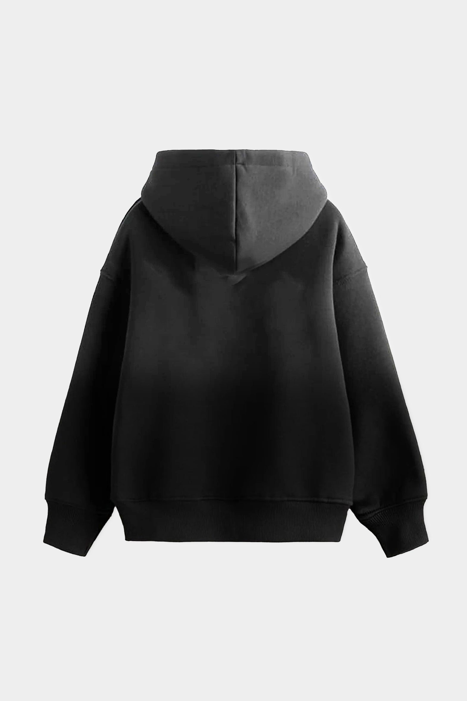 HALF GREY OVERSIZED HOODIE