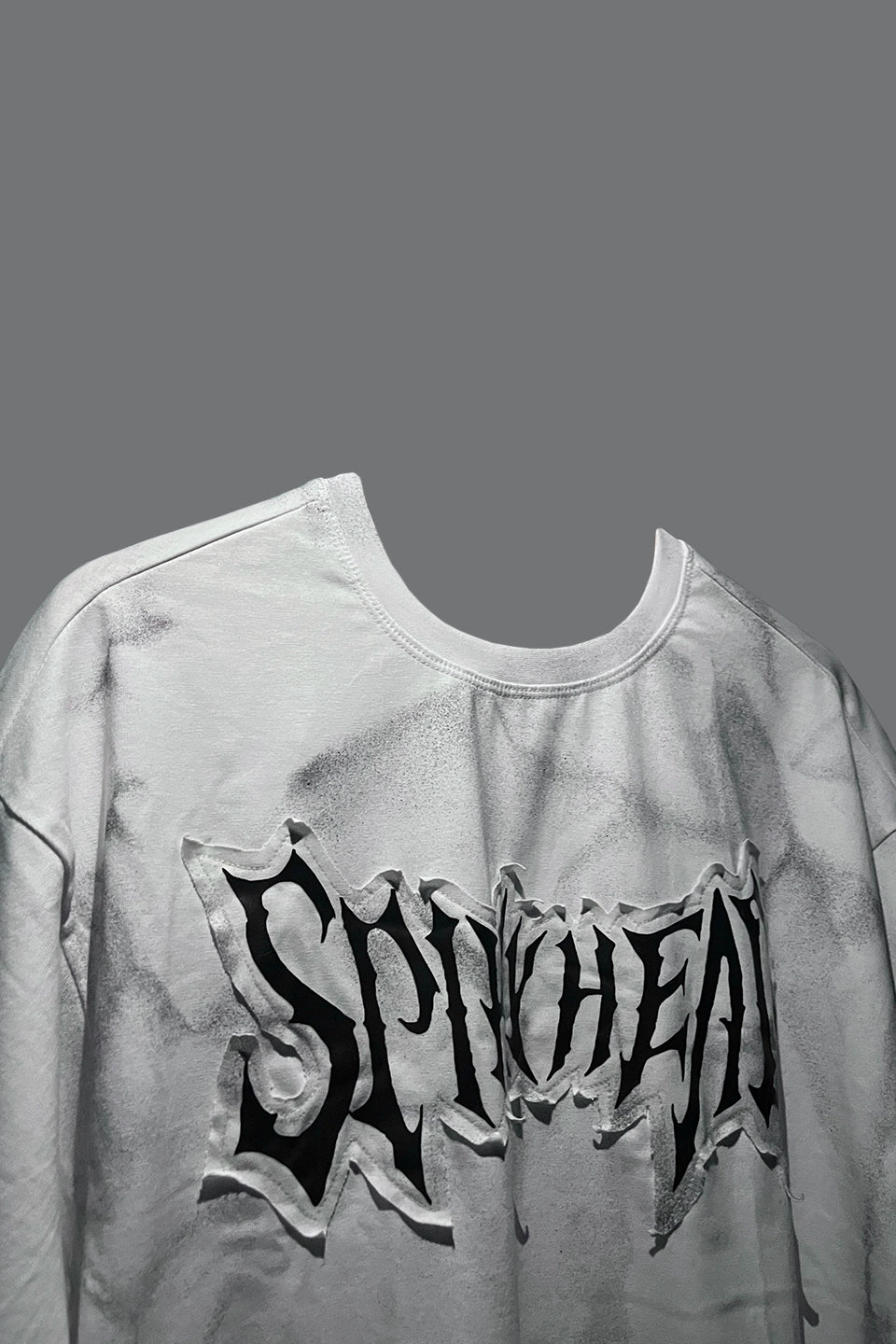 SPIKYHEAD SPRAY PAINTED PATCH T-SHIRT