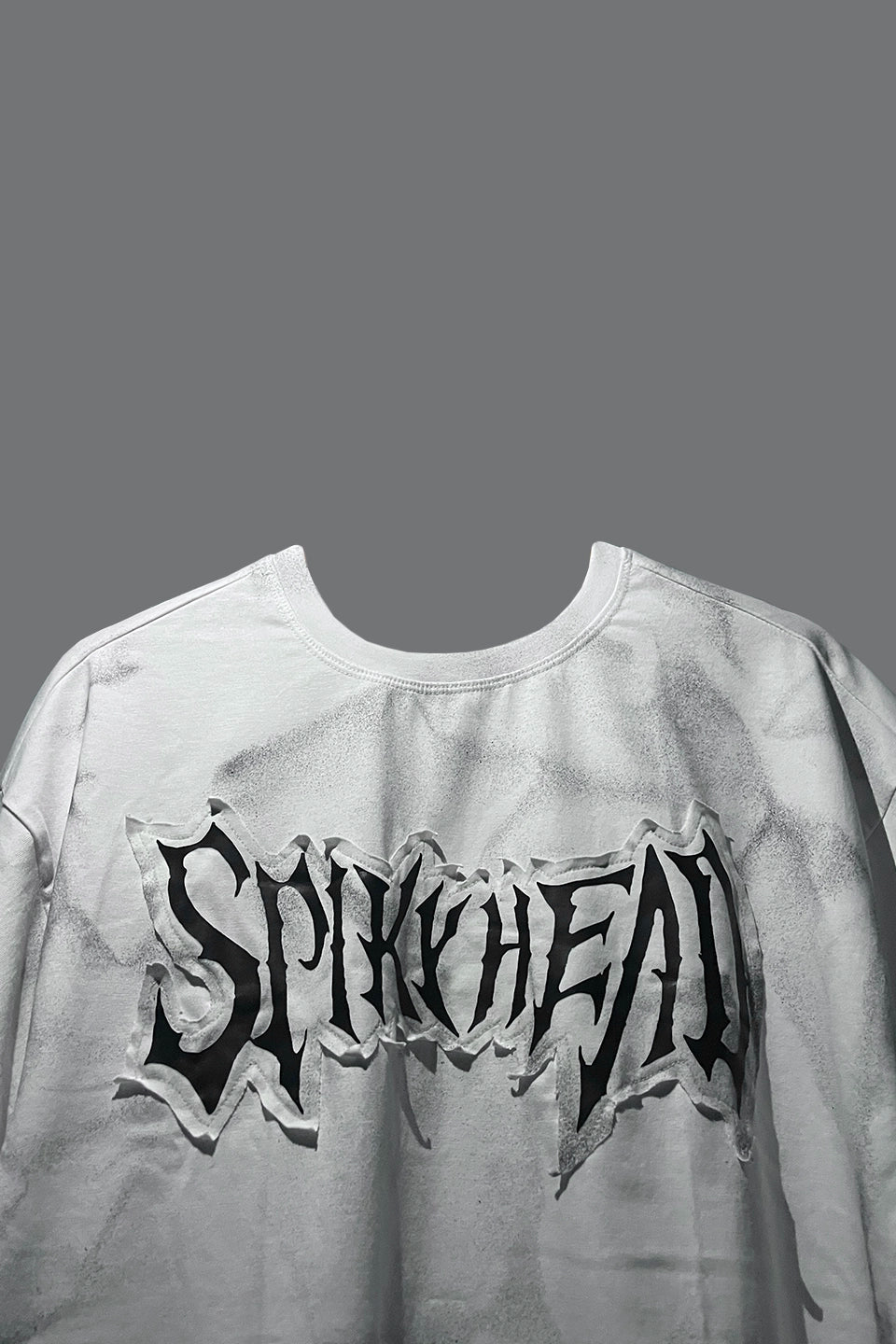 SPIKYHEAD SPRAY PAINTED PATCH T-SHIRT